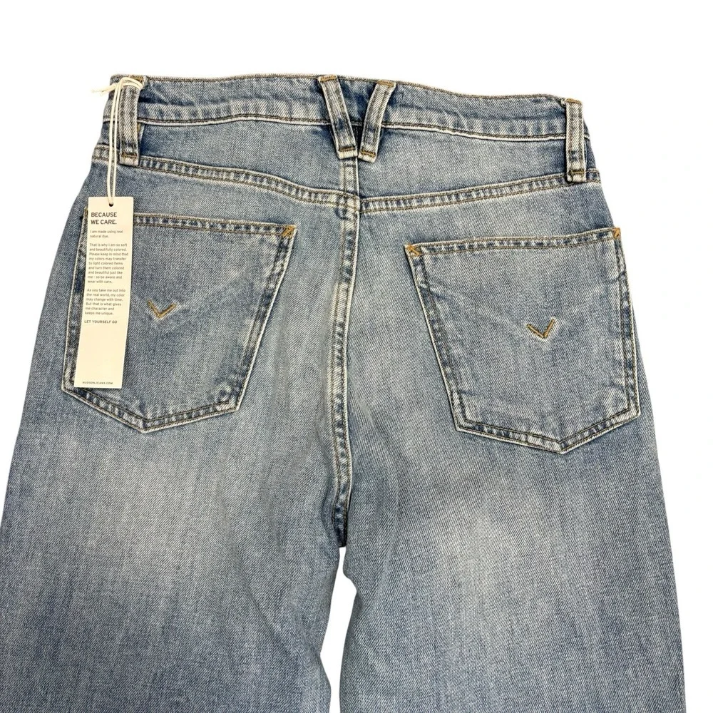 H By Hudson Sky Blue High Rise Women Jeans - Picture 10 of 14